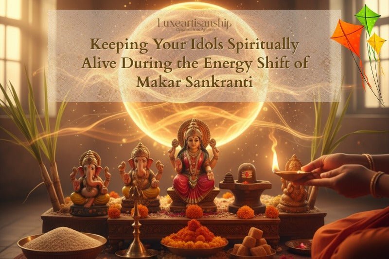 Keeping Your Idols Spiritually Alive During the Energy Shift of Makar Sankranti - Luxeartisanship