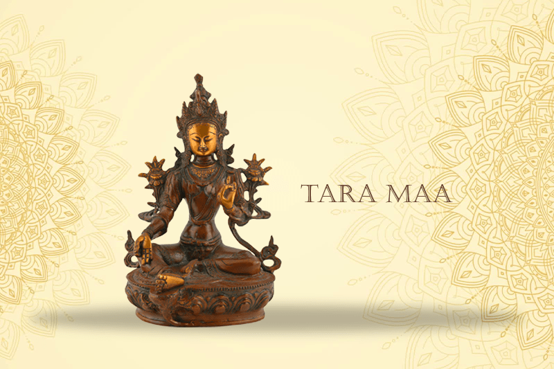 Tibetan Goddess Mata Tara Idol for Meditation & Decor