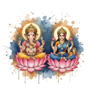 Ganesh Laxmi Pair - Luxeartisanship