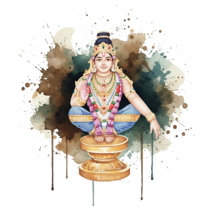 Lord Ayyappan - Luxeartisanship
