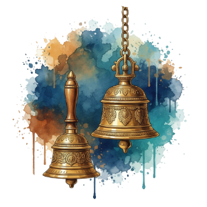Pooja & Hanging Brass Bell - Luxeartisanship