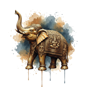 Brass Decor Elephant  - Luxeartisanship