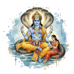 Lord Vishnu - Luxeartisanship