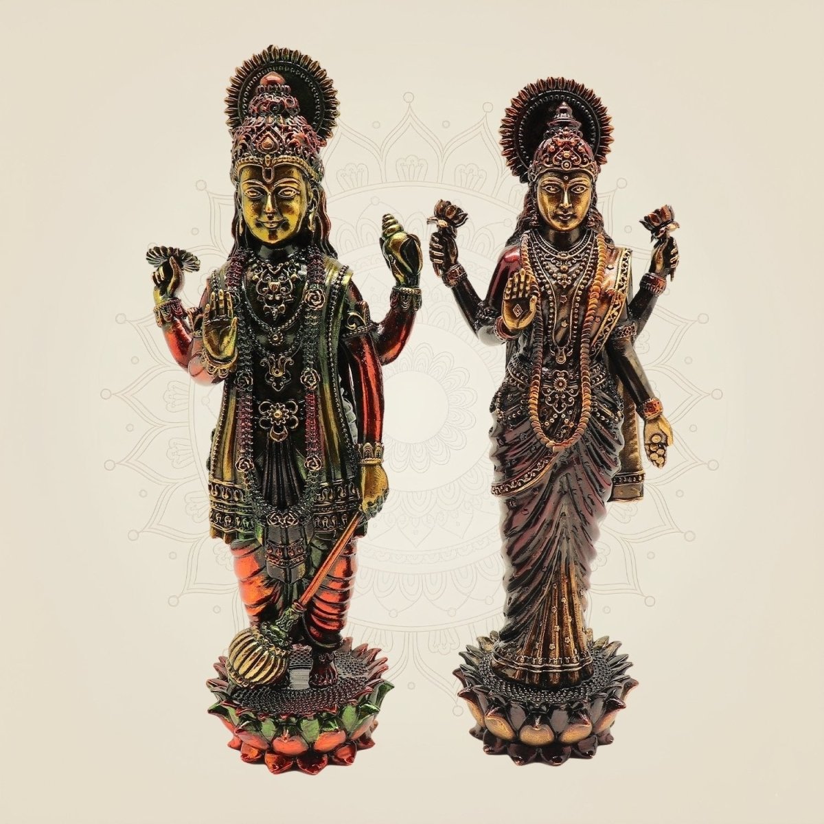 Divine Blessings Brass Idol