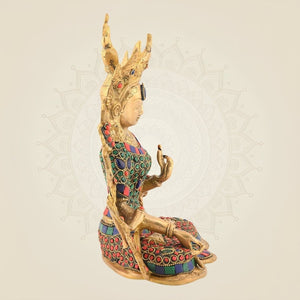 Antique Gemstone Multicolor Stone Work