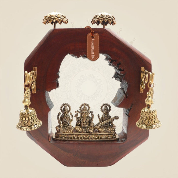 Brass Ganesha Wall Hanging