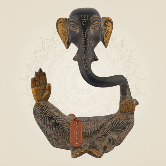 Standing Ganesha Idol for Home Pooja and Decoration   