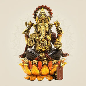 Ganesha colored Idol