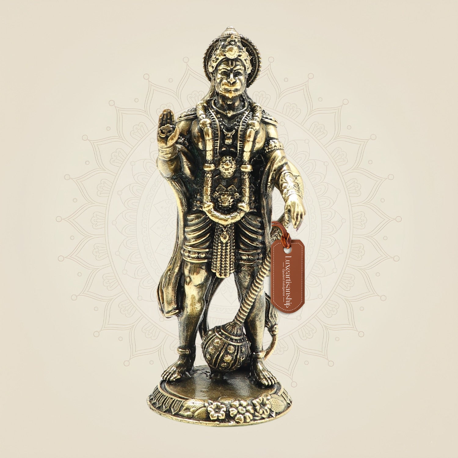 Hanuman Brass Idol