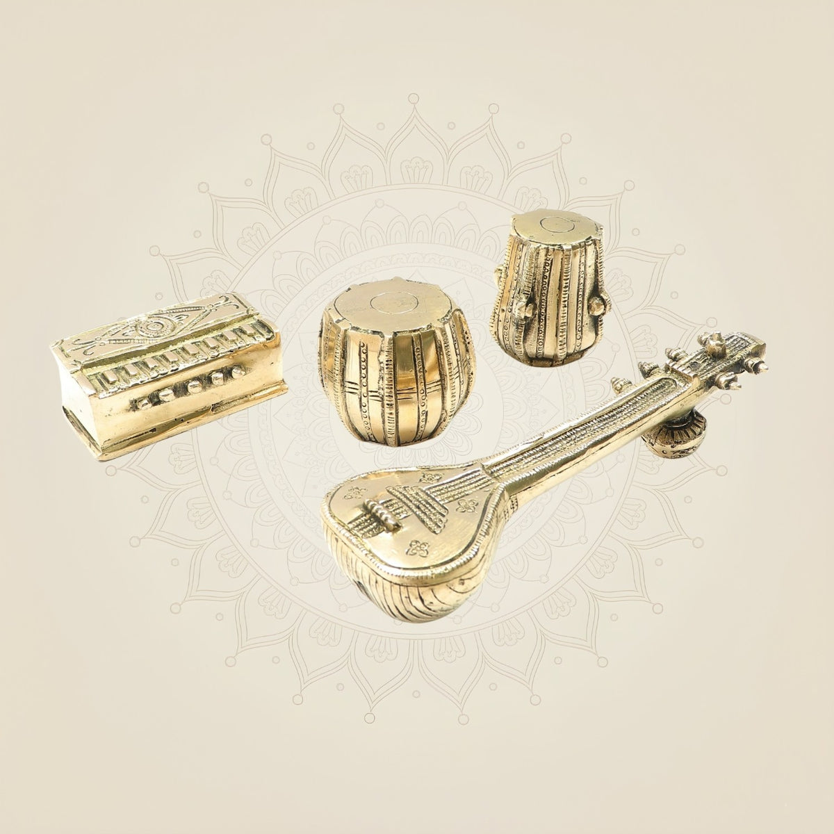 Goan Brass Instruments Buy Brass Musical Instrument Set – Artistic Décor