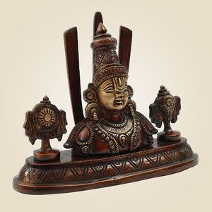 Brass Tirupati Balaji Idol