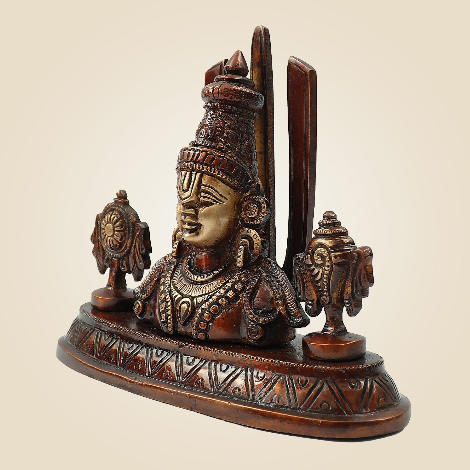 Brass Tirupati Balaji Idol