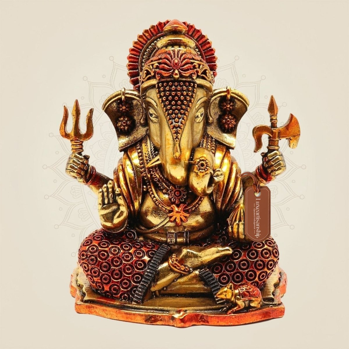 Pure brass Ganesha Idol