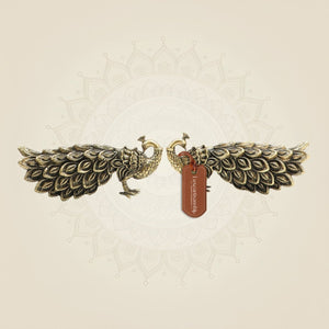 Brass Peacock Set