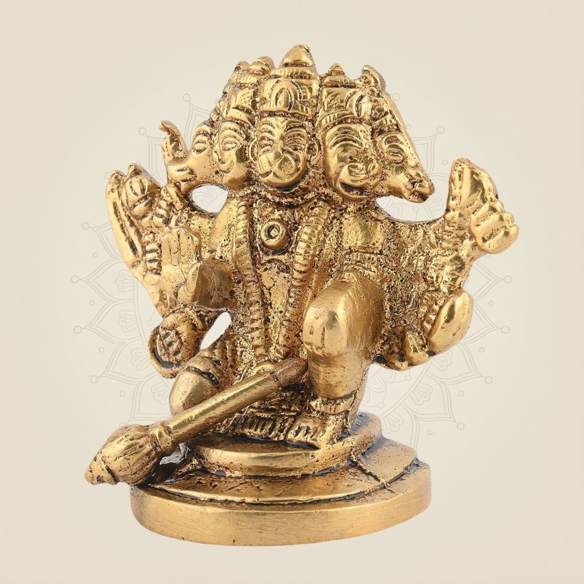 Brass Hanuman Idol - Luxeartisanship