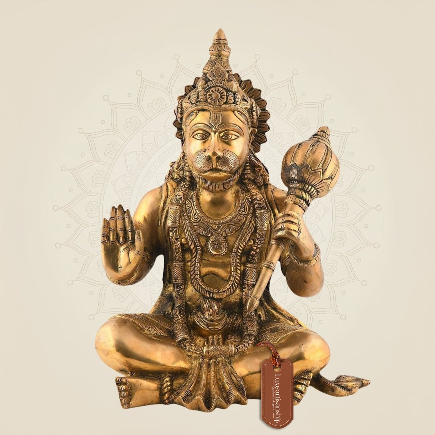Big Size Hanuman Ji Brass Idol