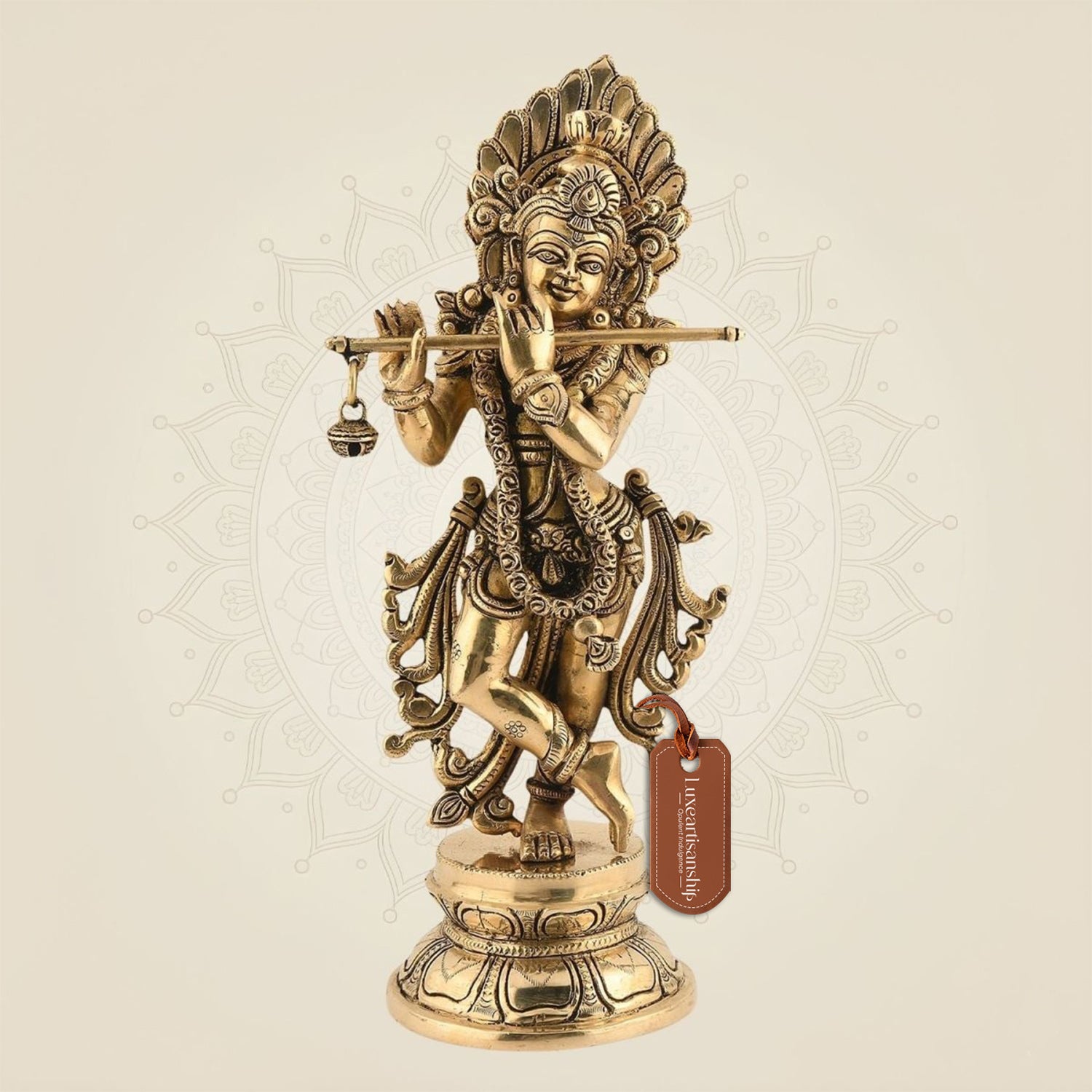 Krishna with Flute Idol 12.75"