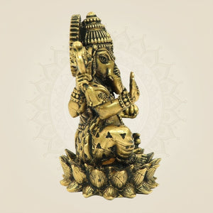 Bronze Ganesha Murti for Mandir