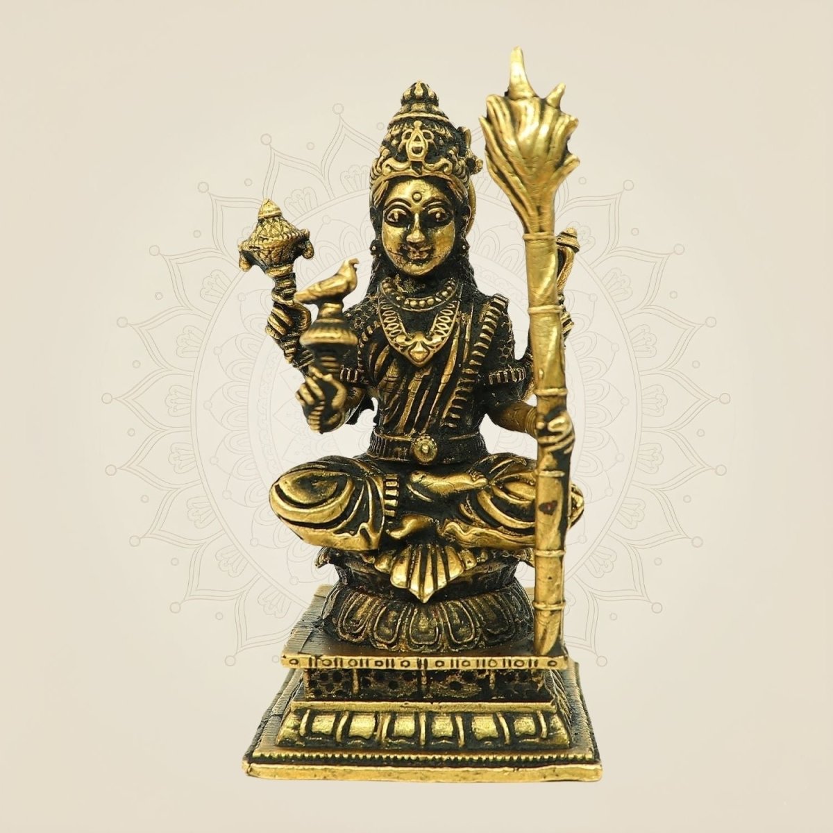 Goddess Kamakshi Bronze Idol