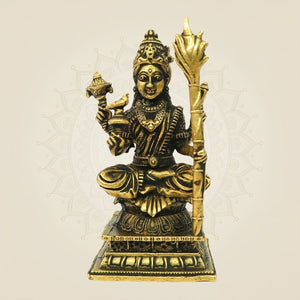 Goddess Kamakshi Bronze Idol