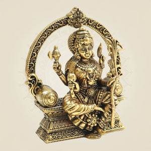 Brass Lalita Devi Rajarajeshwari Statue