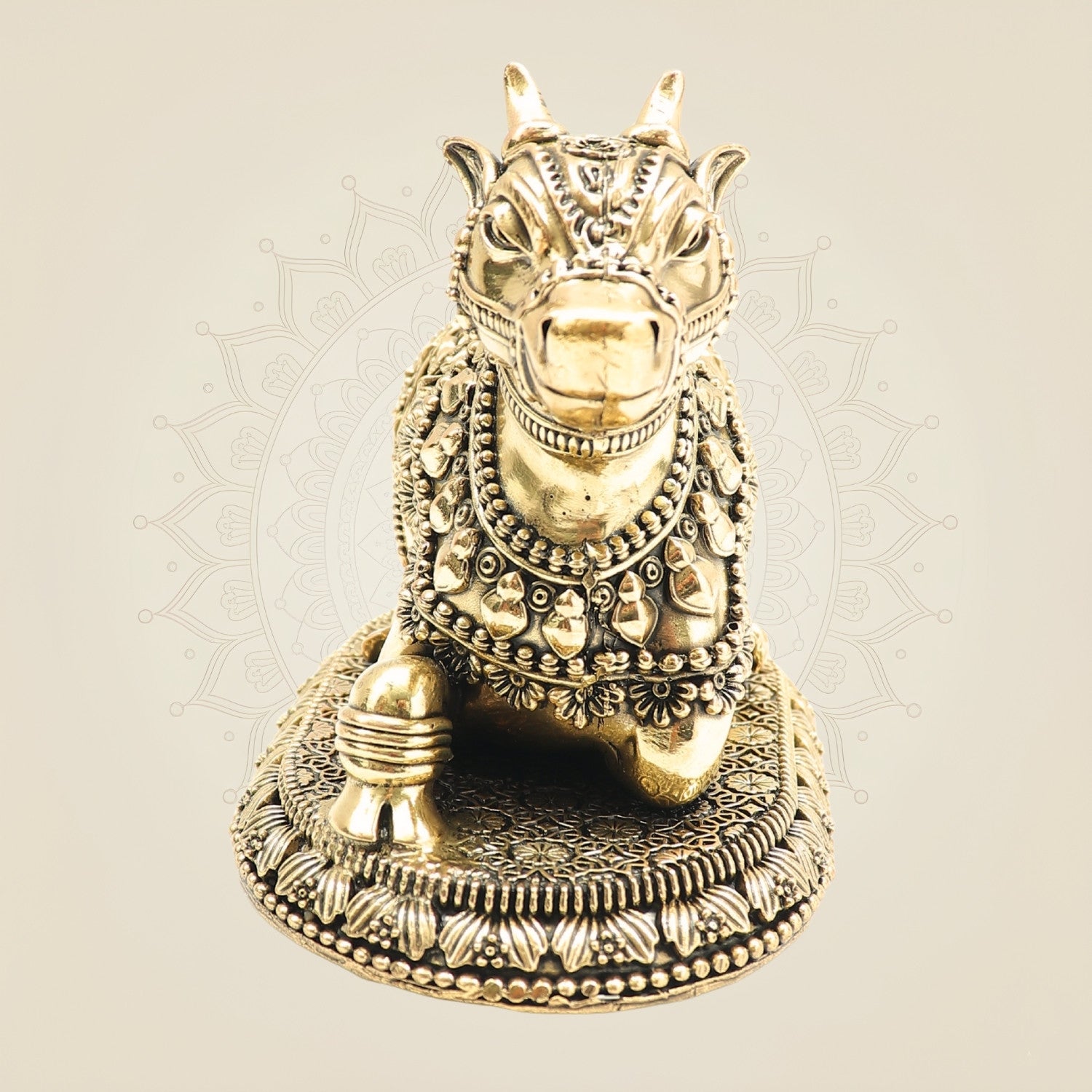 Pure Brass Bull Statue