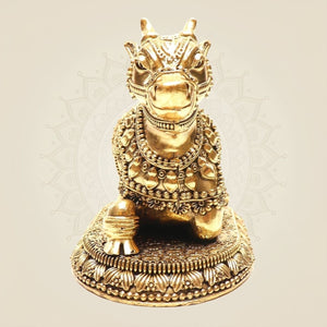 Pure Brass Bull Statue