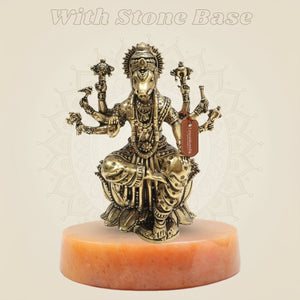 4" Brass Varahi Idol – Vishnu Avatar Murti for Home Temple Décor - Luxeartisanship