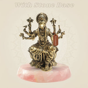 4" Brass Varahi Idol – Vishnu Avatar Murti for Home Temple Décor - Luxeartisanship