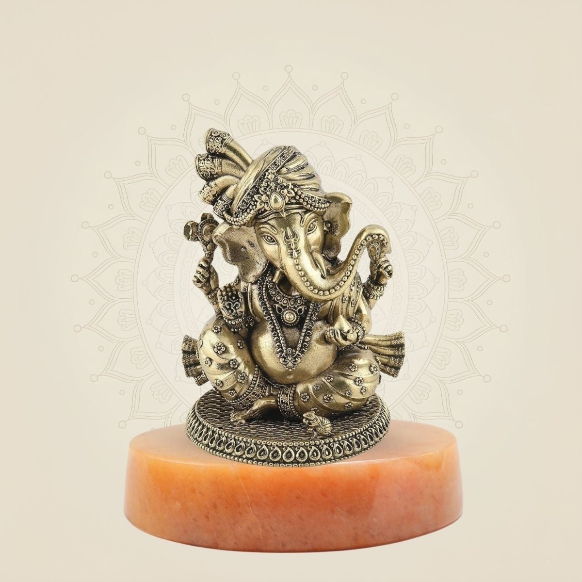 Ganesha on stone base