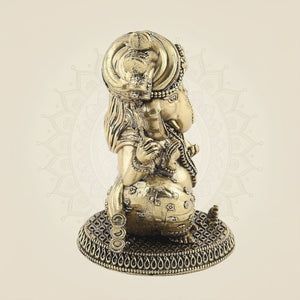 4" Ganesha Handcrafted Murti