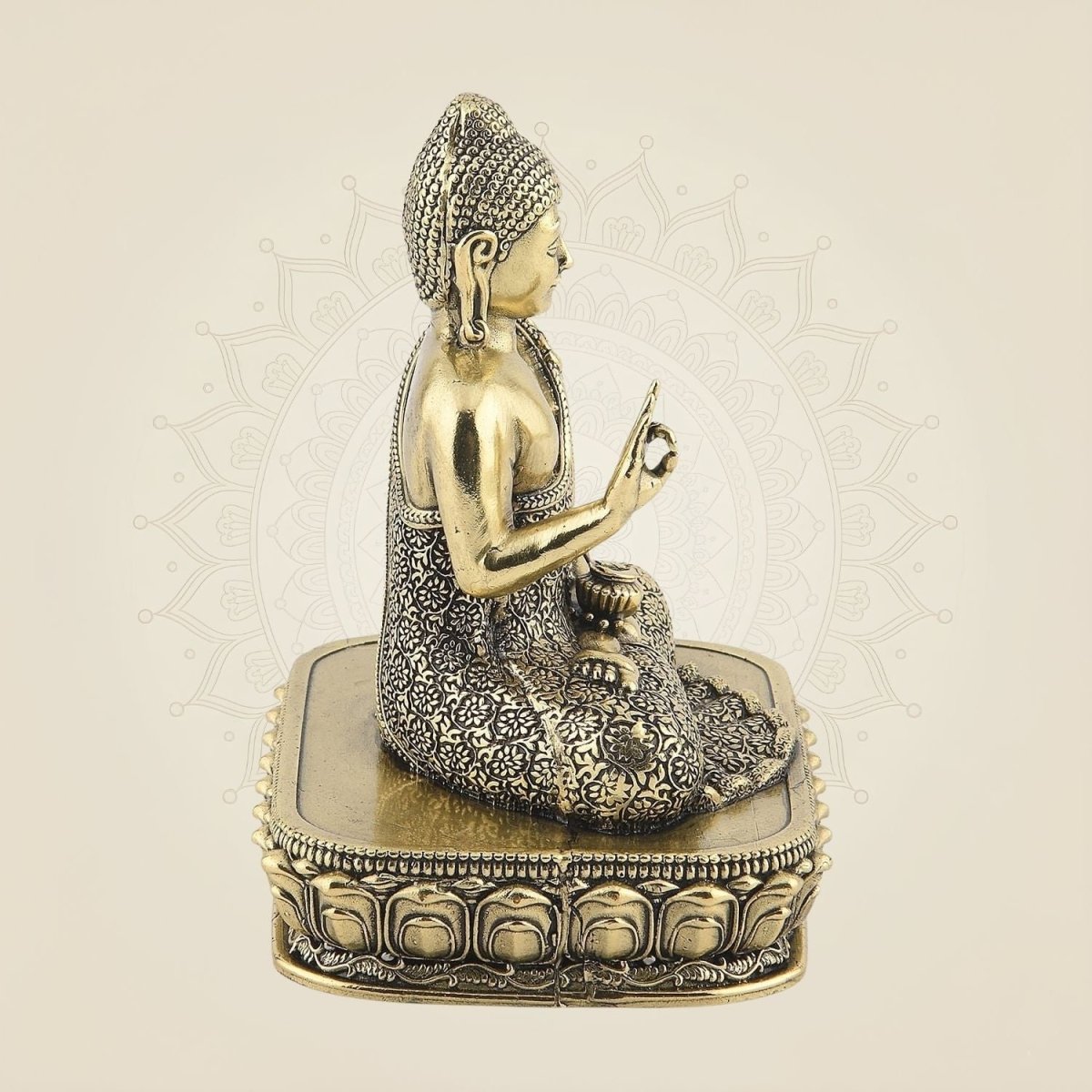 Buddha Brass Idol