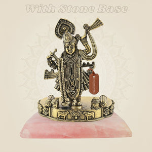 Shreenath Ji with stone base
