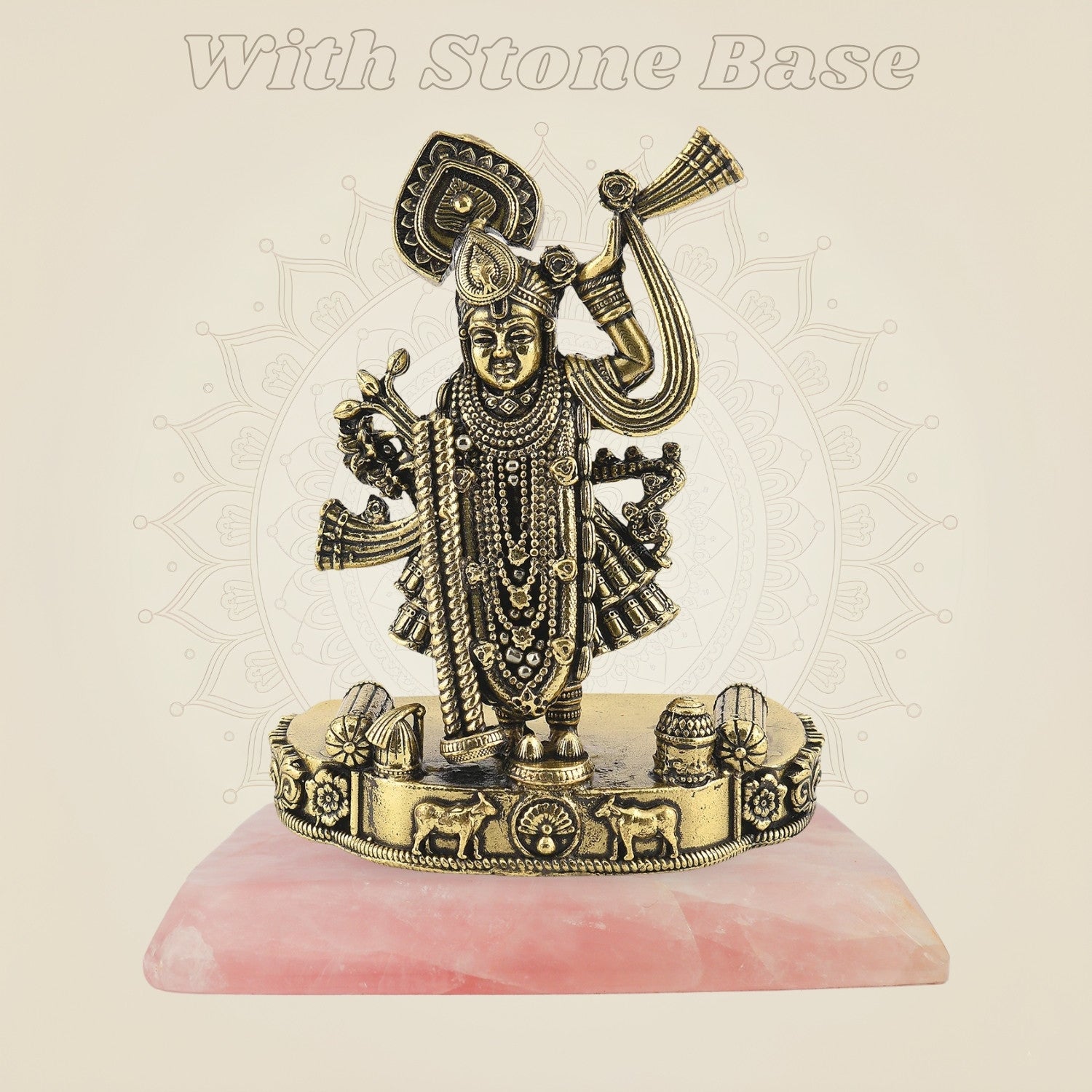 Shreenath Ji with stone base