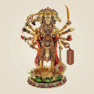 Ten-Armed Standing Hanuman Idol