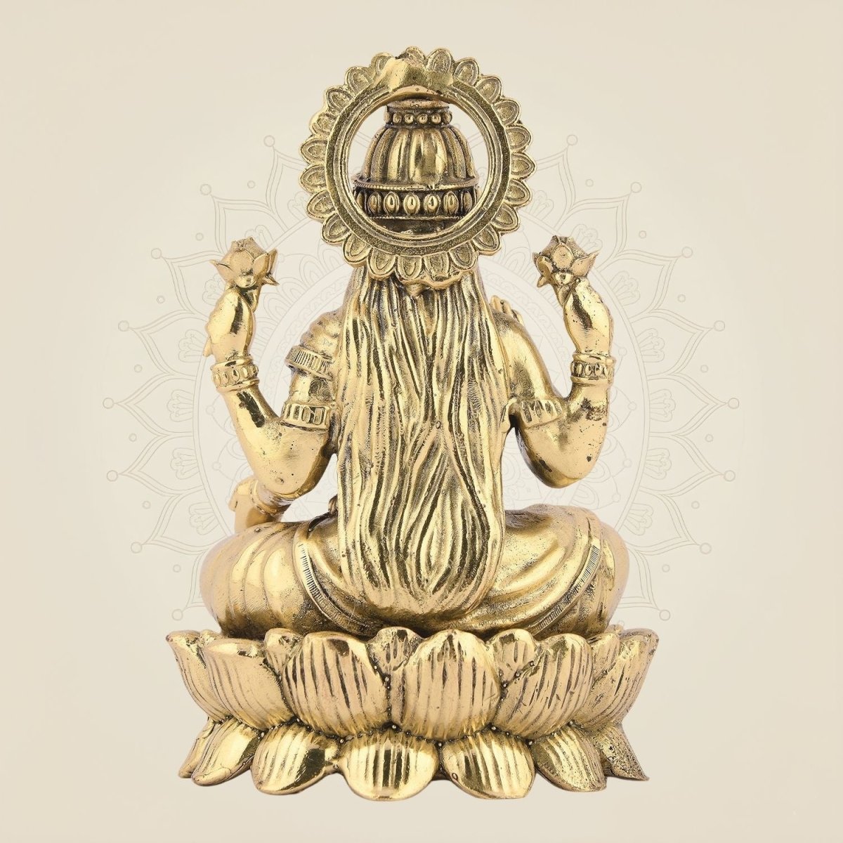 Pure Brass Laxmi Ji on Lotus Idol 4.5