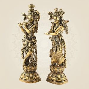 Radha Krishna Standing Pair