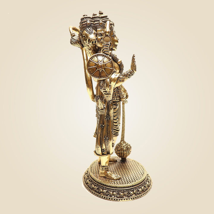 Brass Panchmukhi Hanuman