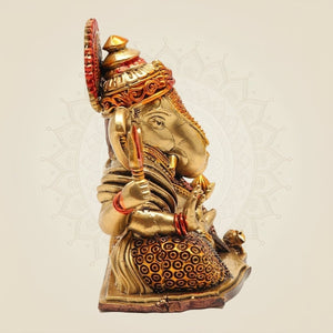 5″ Brass Dagduseth Ganesha Statue