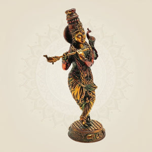 Divine Krishna statue