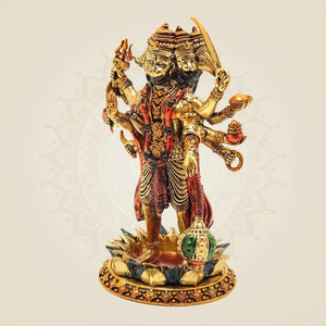 Hanuman brass figurine