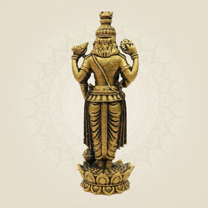 Lord Vishnu Bronze statue