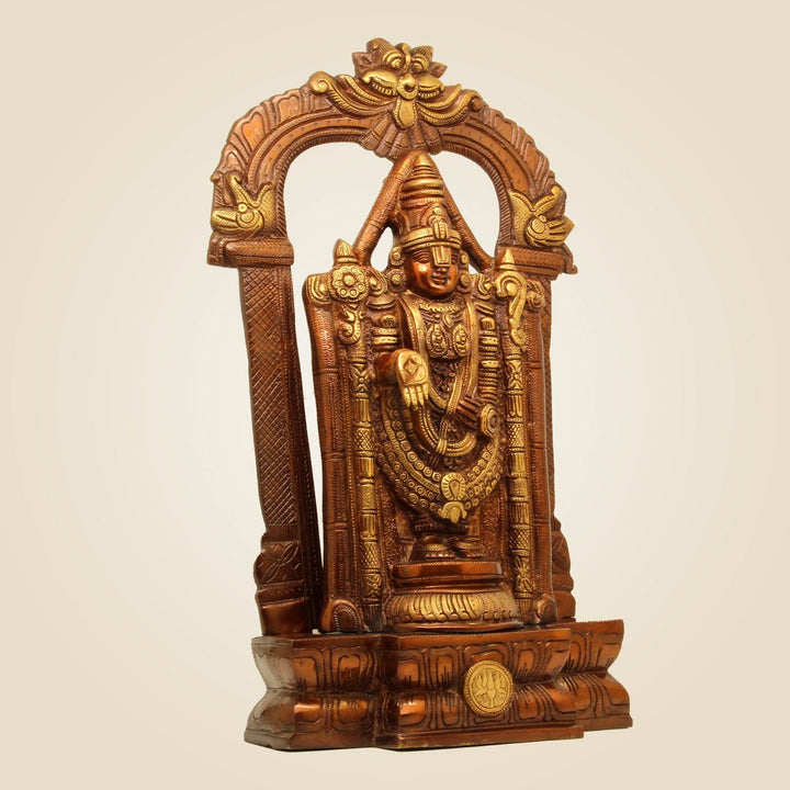 Brass Tirupati Balaji Idol