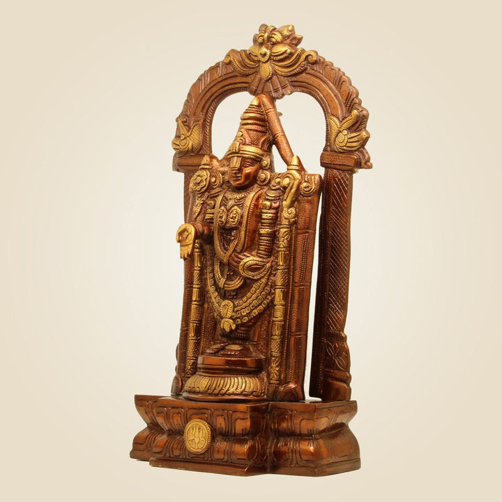 Brass Tirupati Balaji Idol