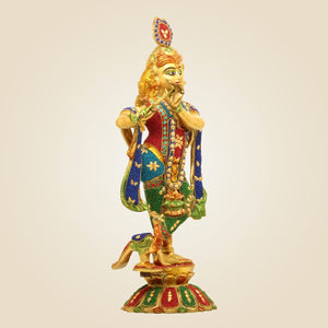 Brass Krishna Idol