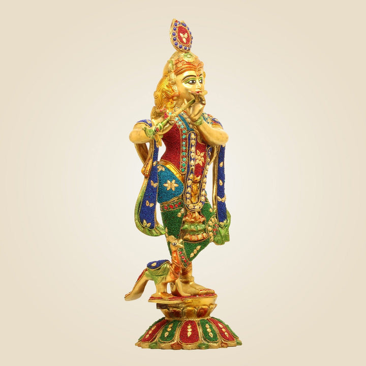 Brass Krishna Murti