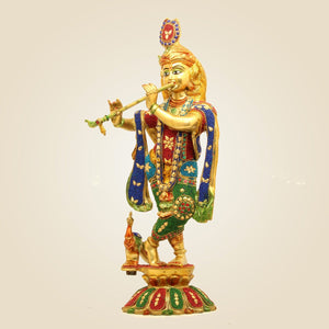 Brass Krishna Murti
