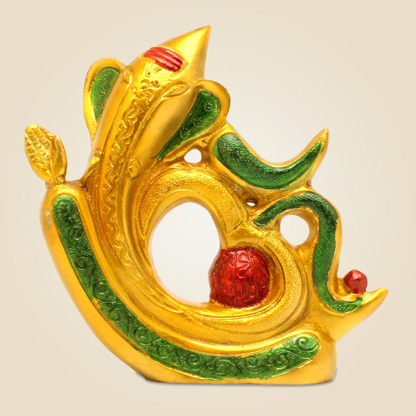 Brass Om Ganesha 