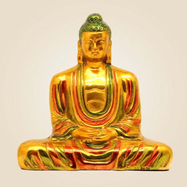 Brass Buddha Idol
