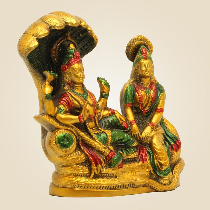 Brass Laxmi Narayan Idol